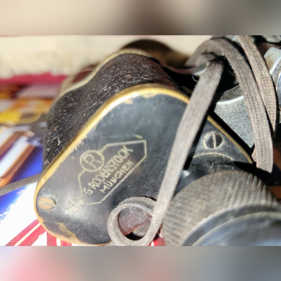 WW1-WW2 G. Rodenstock Binoculars Lumar 8x27 Artillery - Picture 5 of 7